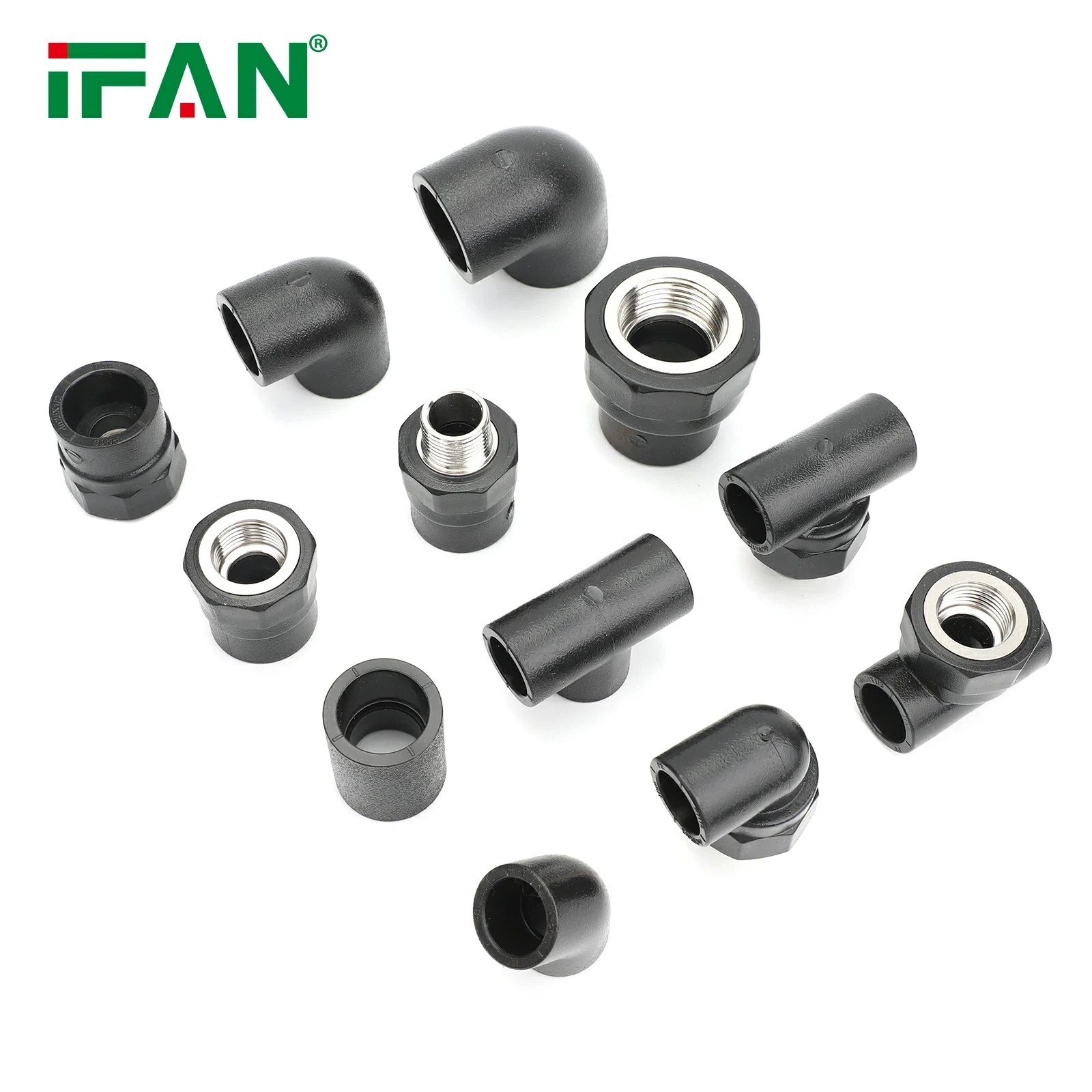 Alle grootte PE100 HDPE -pijpaanpassing