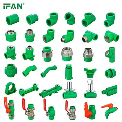 Hoge standaard groene PPR-fitting